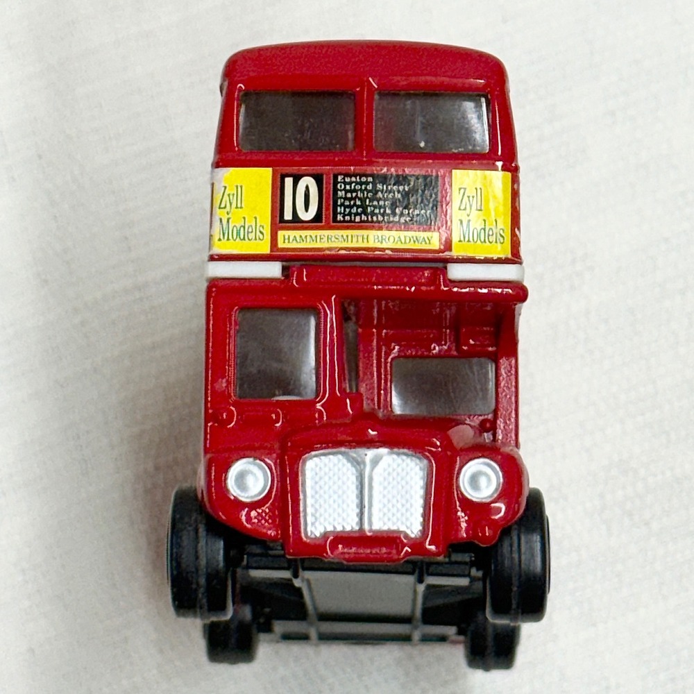 Zyll Models London Transport Double Decker Bus Harrods Red Diecast Model Toy - Picture 8 of 16